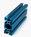 Blue anodized extrusion aluminum parts